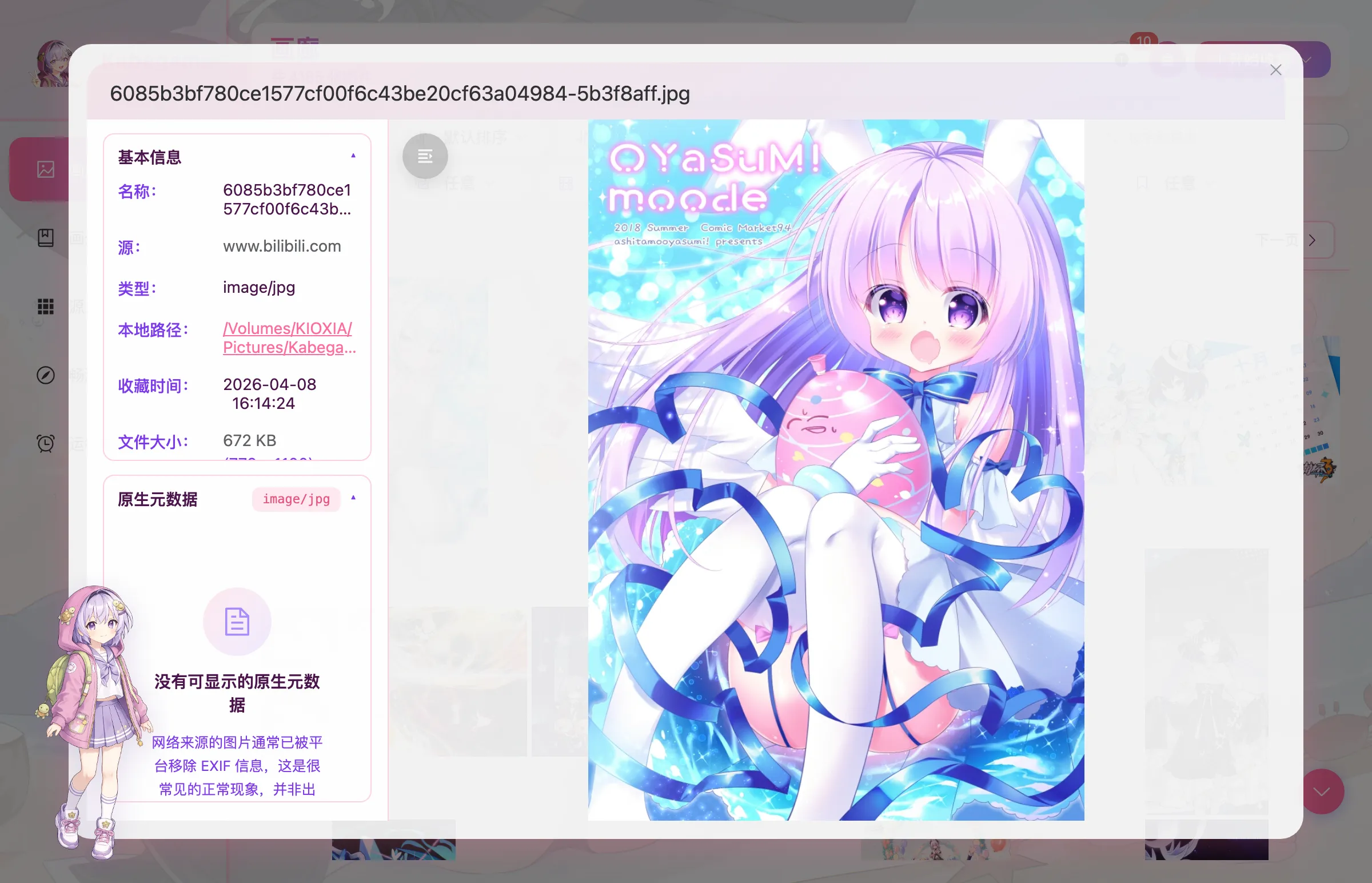 应用内预览与详情面板